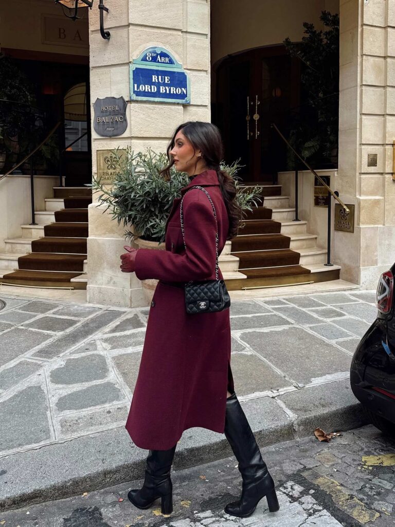 Knee High Boots Outfit Winter