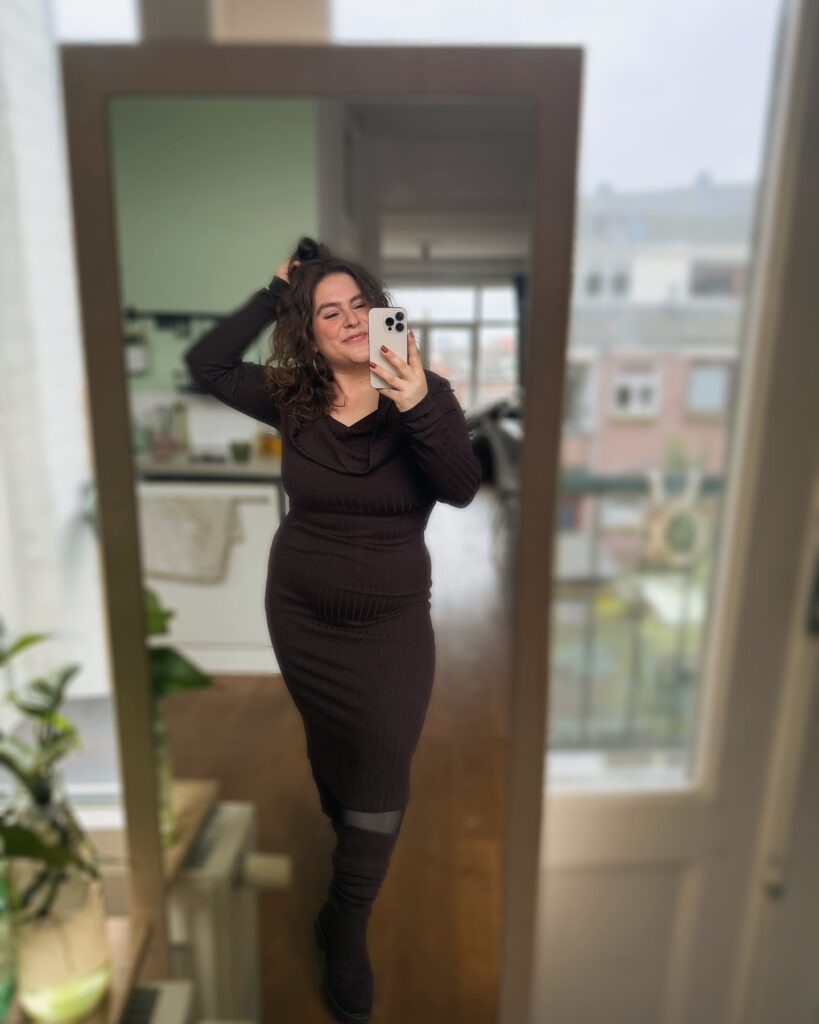 Knee High Boots Outfit Winter