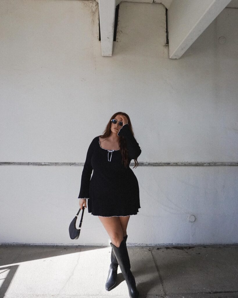 Knee High Boots Outfit Winter