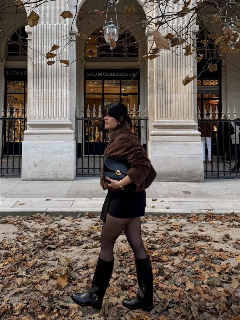 Knee High Boots Outfit Winter