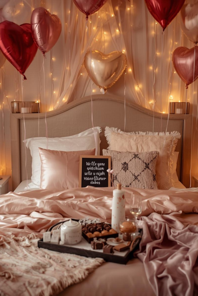 Valentine's Day Hotel Room Ideas